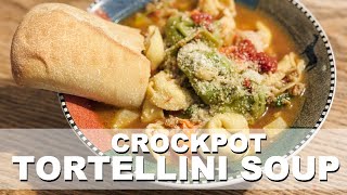 Crockpot Tortellini Soup | Soup Season | Growin & Crowin by Growin and Crowin 299 views 2 months ago 3 minutes, 26 seconds