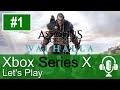 Assassins Creed Valhalla Xbox Series X Gameplay (Let's Play #1)