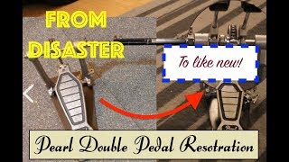 Pearl Double Bass Drum Pedal Restoration - 115 Subscriber Special!