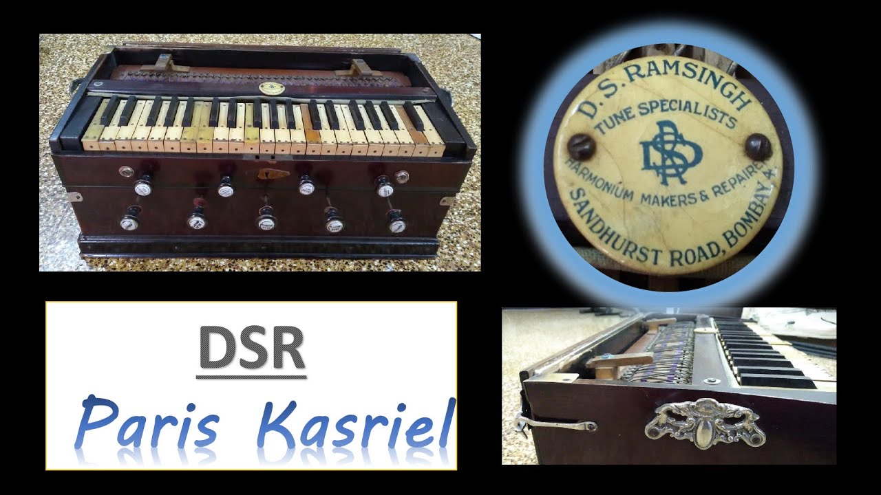 DS Ramsingh Paris Kasriel reed Harmonium : Not for Sale - YouTube