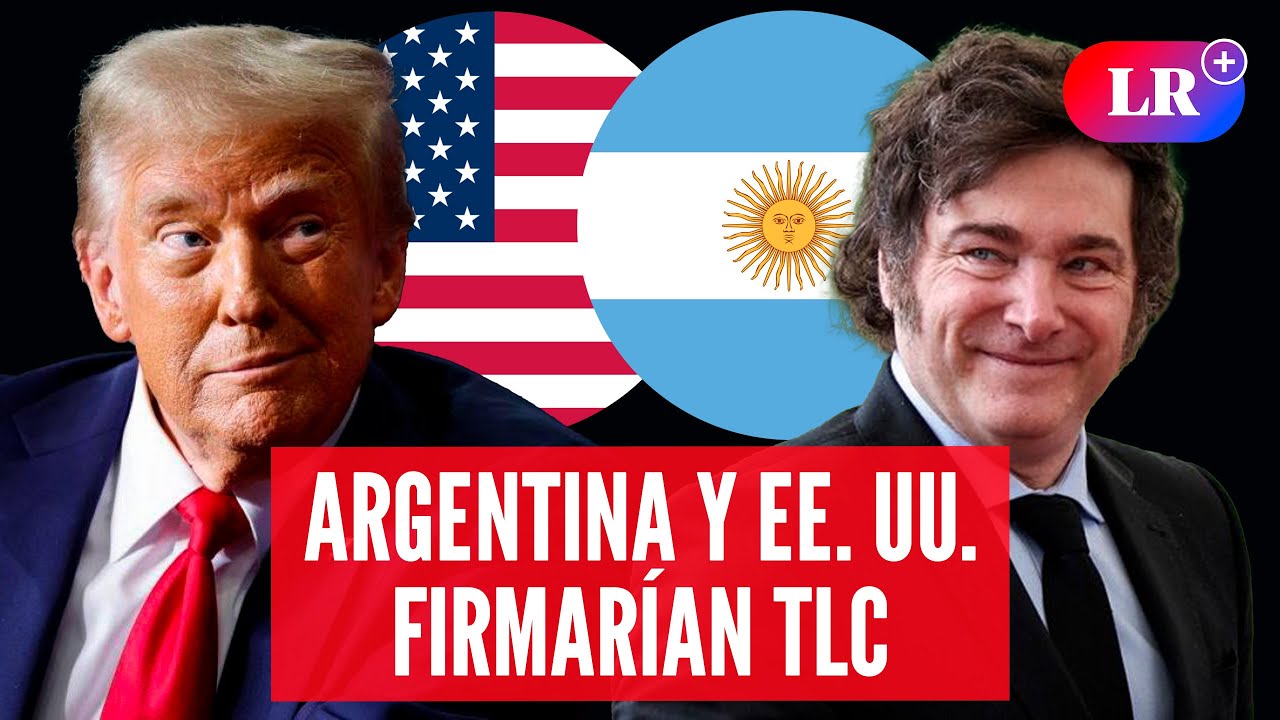 JAVIER MILEI busca un Tratado de Libre Comercio entre ARGENTINA y EE.UU ...