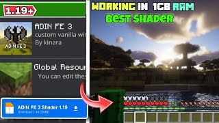 Best Realistic Shader For Minecraft Pe 1.19 || Shader for Mcpe 1.19 ( Render Dragon )