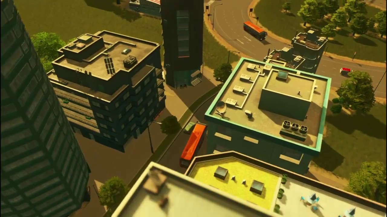 Cities Skylines Following The Bus YouTube