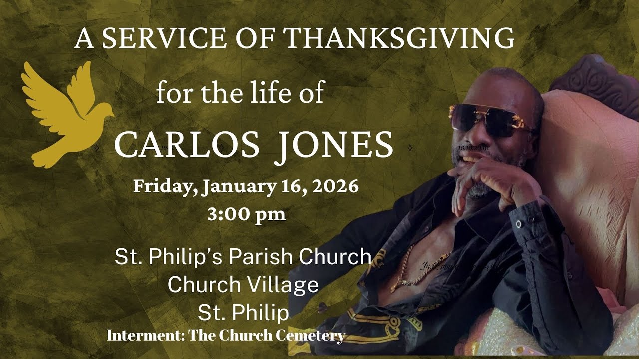 THE FUNERAL SERVICE OF CARLOS JONES