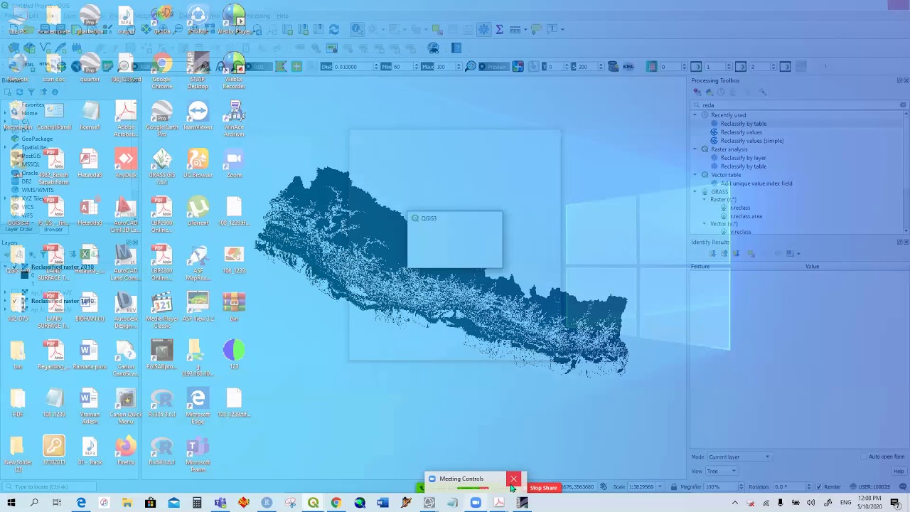 Land cover area calculation using Qgis YouTube