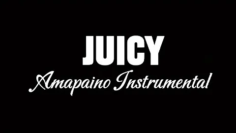 Amapiano Beat Instrumental " JUICY " Asake x Young John x Seyi vibez Typebeat | 2025