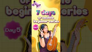 DAY 5 OF UKULELE LEARNING 🥳😇 | New to Ukulele? Learn Chord Switching TodayBeginner Series #ukulele