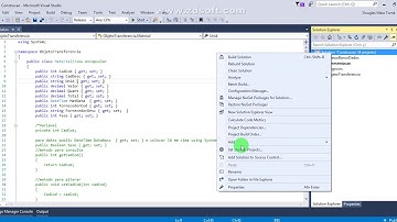 Aula 5 - C#, Firebird e PL/SQL para um ERP - Criação de Solution, Project e o Objeto Fornecedor