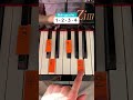 Tuto au piano en 3minutes chrono ! #piano #tuto #pianotutorial #musique