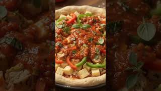 How to make the ultimate cheesy pizza at home ?? #shorts #pizza