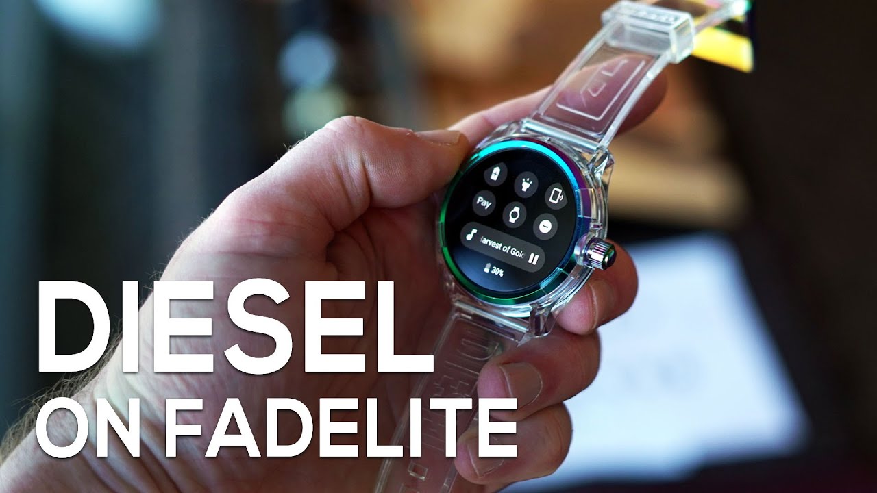Diesel On Fadelite hands-on: a smartwatch with true personality