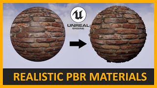 Creating Realistic PBR Materials In Unreal Engine | UE4 |  Quick guide