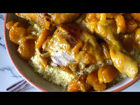 Chicken Apricot Tagine with Couscous - Episode 447 - Baking with Eda