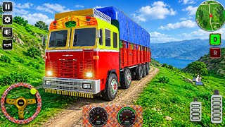 Indian Cargo Truck Ashok Lorry Driving -Offroad Truck Driver Simulator - Android GamePlay screenshot 4