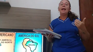Em que parte do continente americano está o Brasil?