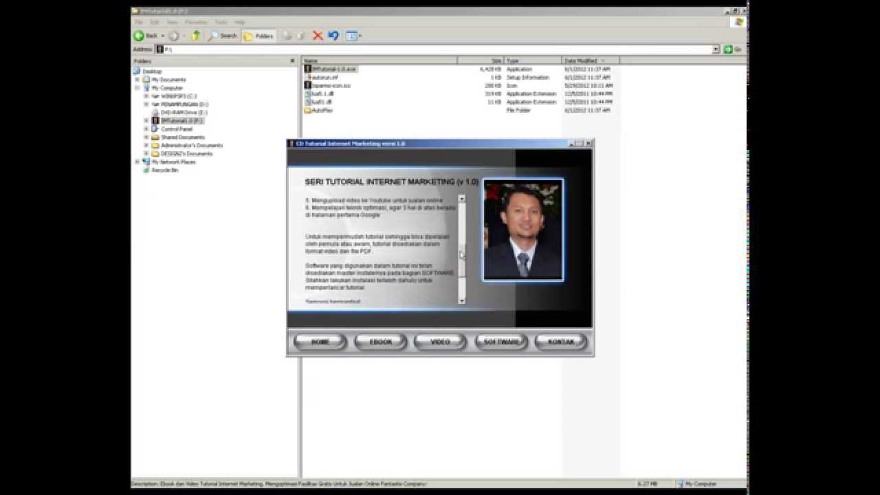 Demo CD Internet Marketing Tutorial versi 1.0 YouTube Demo CD Internet Marketing Tutorial versi 1.0 YouTube