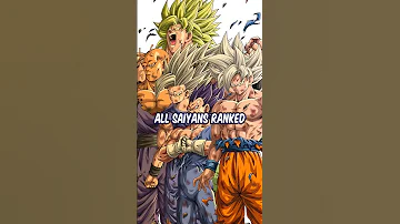 All Saiyans Ranked from Weakest To Strongest?!