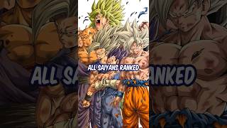 All Saiyans Ranked from Weakest To Strongest?! screenshot 2