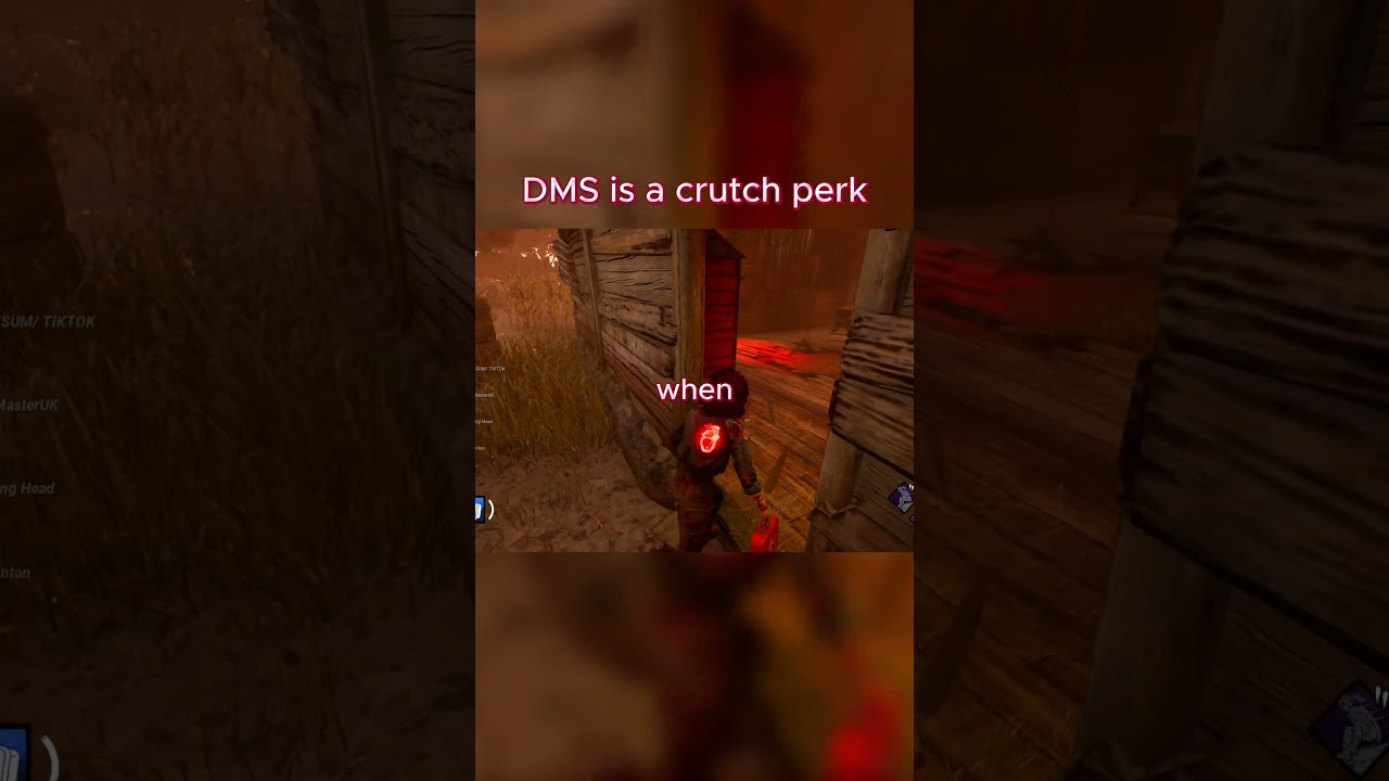 DMS is a crutch perk  