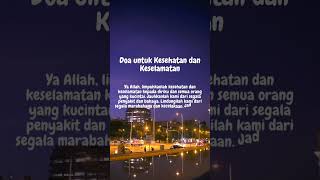 Doa kesehatan dan keselamatan.#shortvideo