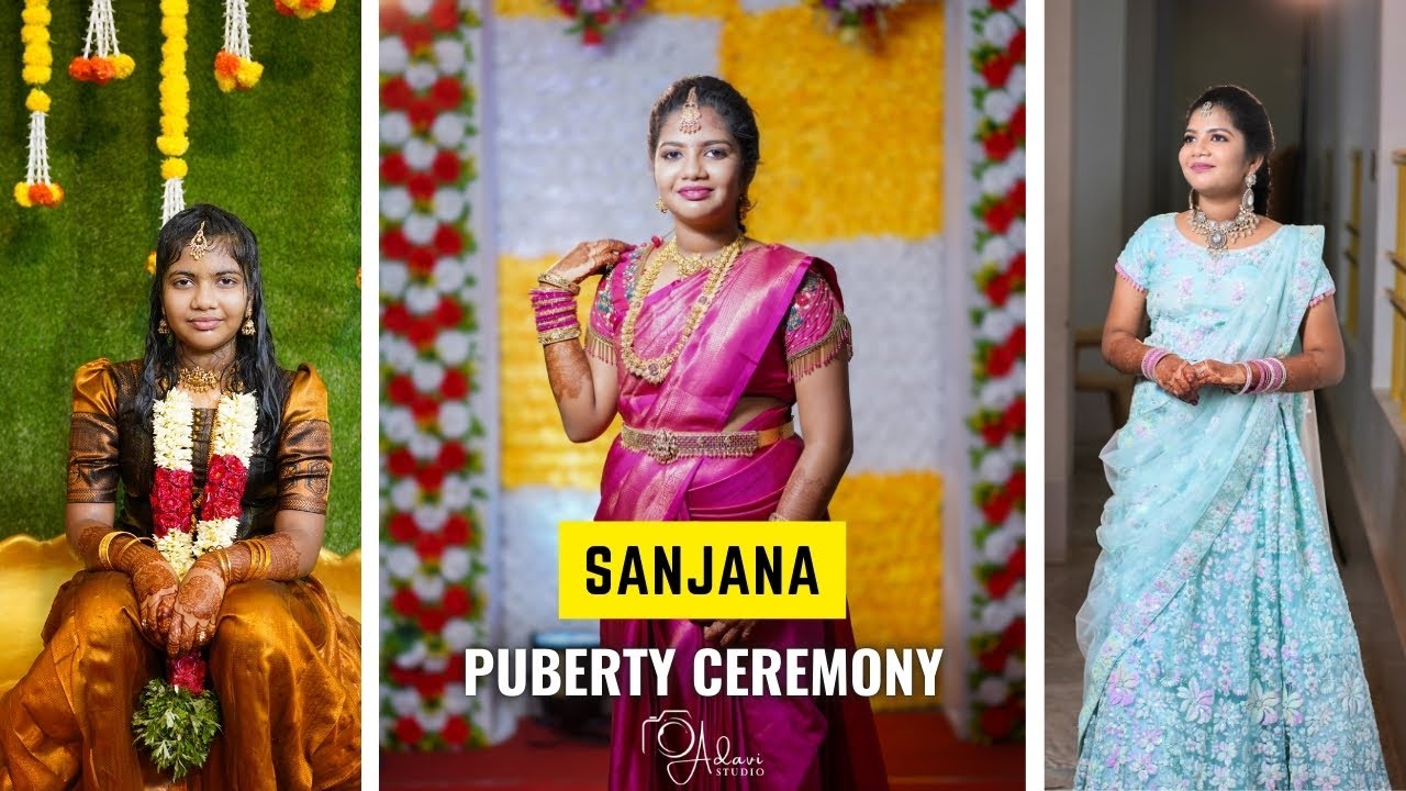 PUBERTY CEREMONY | SANJANA | ADAVI STUDIO | 2024 | KOVILPATTI