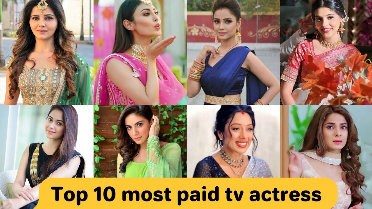 Top10 INDIAN MOST PAID TV ACTRESSES name 2025 ||Top 10 most RICHEST indian actress