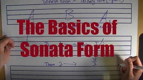 Sonata Form 101 (Music Theory Lesson)