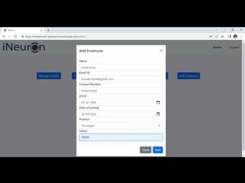 Leave Management System