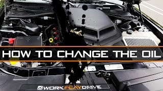 How to properly Jack and change the oil - Challenger Scat Pack 6 4L - 392 Hemi