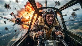 Deadly Rivals in the Sky: Aerial Gunner(1943)  | Classic WWII Action Drama | Full War Movie