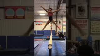 Tiny but mighty #shorts #short #gymnast #gymnastics #shortfeed