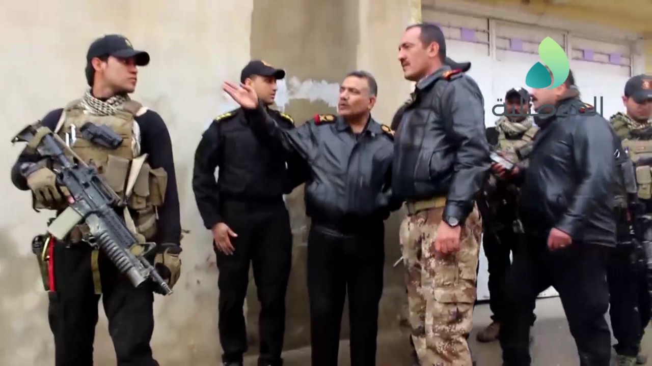 قائد العمليات الخاصة الثانية يتجول في موصل الجديدة ودورة عبو اليسي بالجانب الايمن