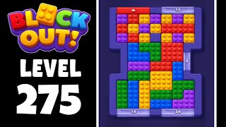 Block Out level 275 walkthrough solution