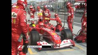 Brothers Battle: Michael Schumacher vs Ralf Schumacher | 2004 Chinese GP