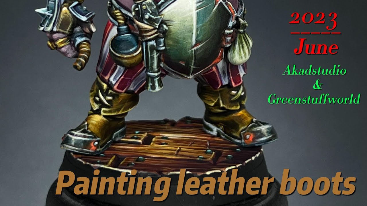 Painting leather Boots // Pintando botas de cuero YouTube