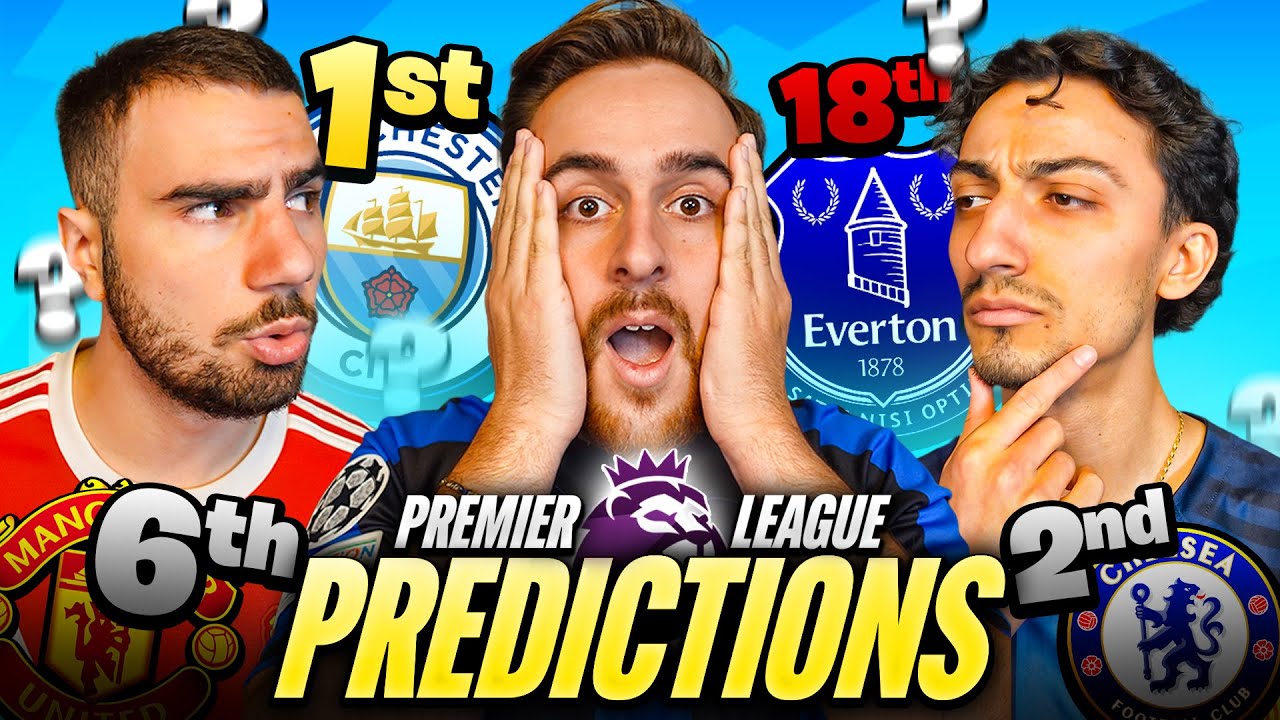 OUR 25/26 PREMIER LEAGUE PREDICTIONS