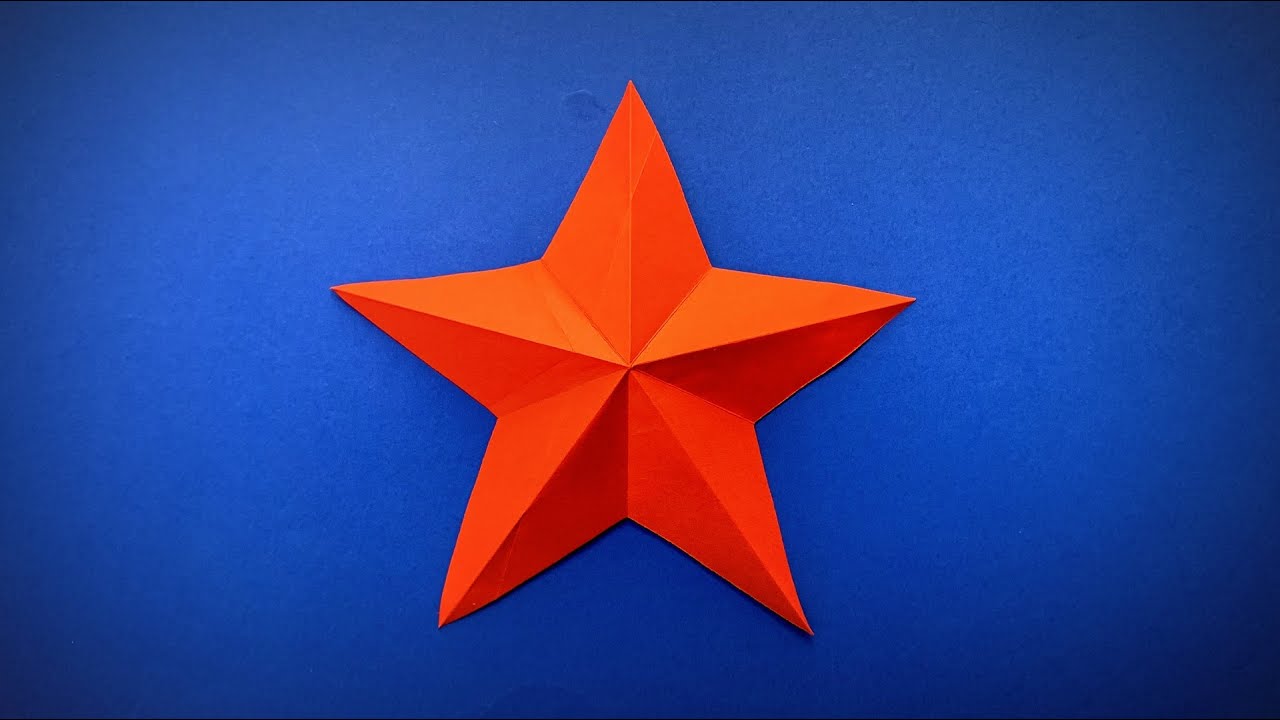 Gwiazda Z Papieru Origami Youtube Origami Gwiazda | Jak zrobić Gwiazdę z Papieru | Origami dla Dzieci