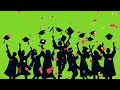 Greenscreen Graduation Celebration Icon animated #trending