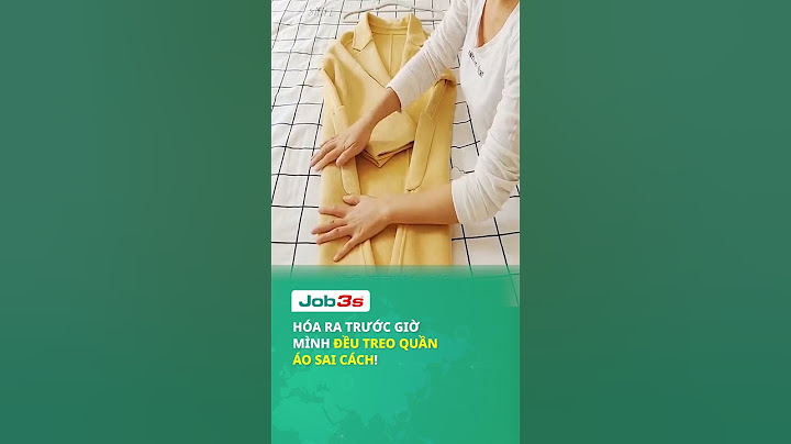 Sống được 20 năm mới biết, hóa ra trước giờ đều treo quần áo sai cách rồi #shorts