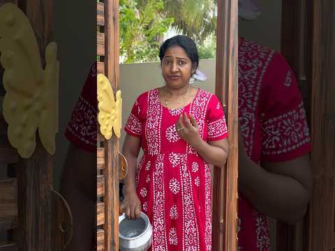 Water splashing மூஞ்சில😱வாசல நிக்க கூட முடில|#rajarubi #shorts