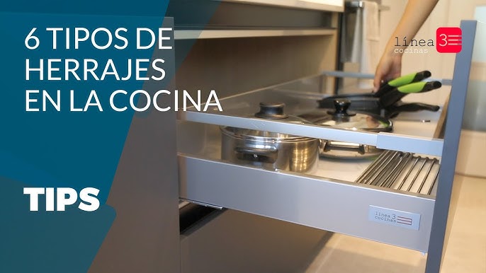 Como instalar unas cestas extraibles para muebles de cocina. 