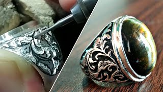 how to make ring - men's ring making