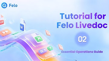 #2 Working with Felo LiveDoc — How to Master the Smart Canvas Workspace