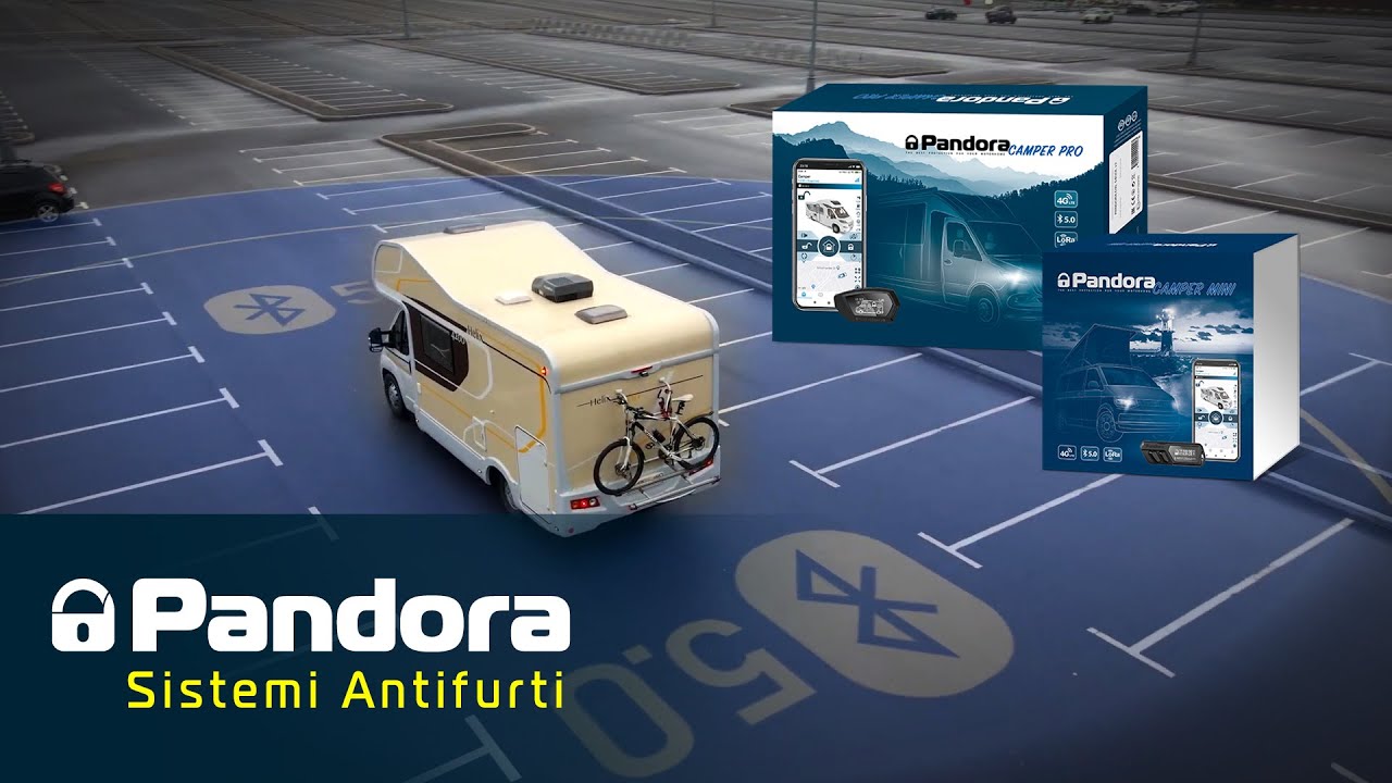 Pandora Camper Pro v2 e Mini - Sistemi Antifurti 