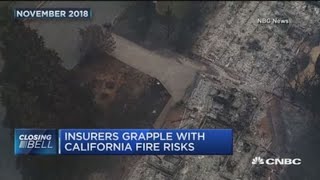 Insurance companies scramble to cover exposure after california
wildfires