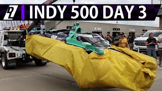 Big Crashes in Indy 500 Practice  Indy 500 Practice Day 3 Report