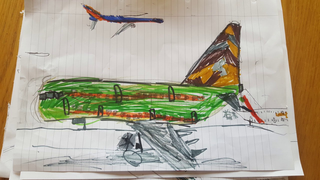 My plane drawings 1 - YouTube