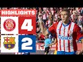 GIRONA FC 4 - 2 FC BARCELONA | RESUMEN LALIGA EA SPORTS