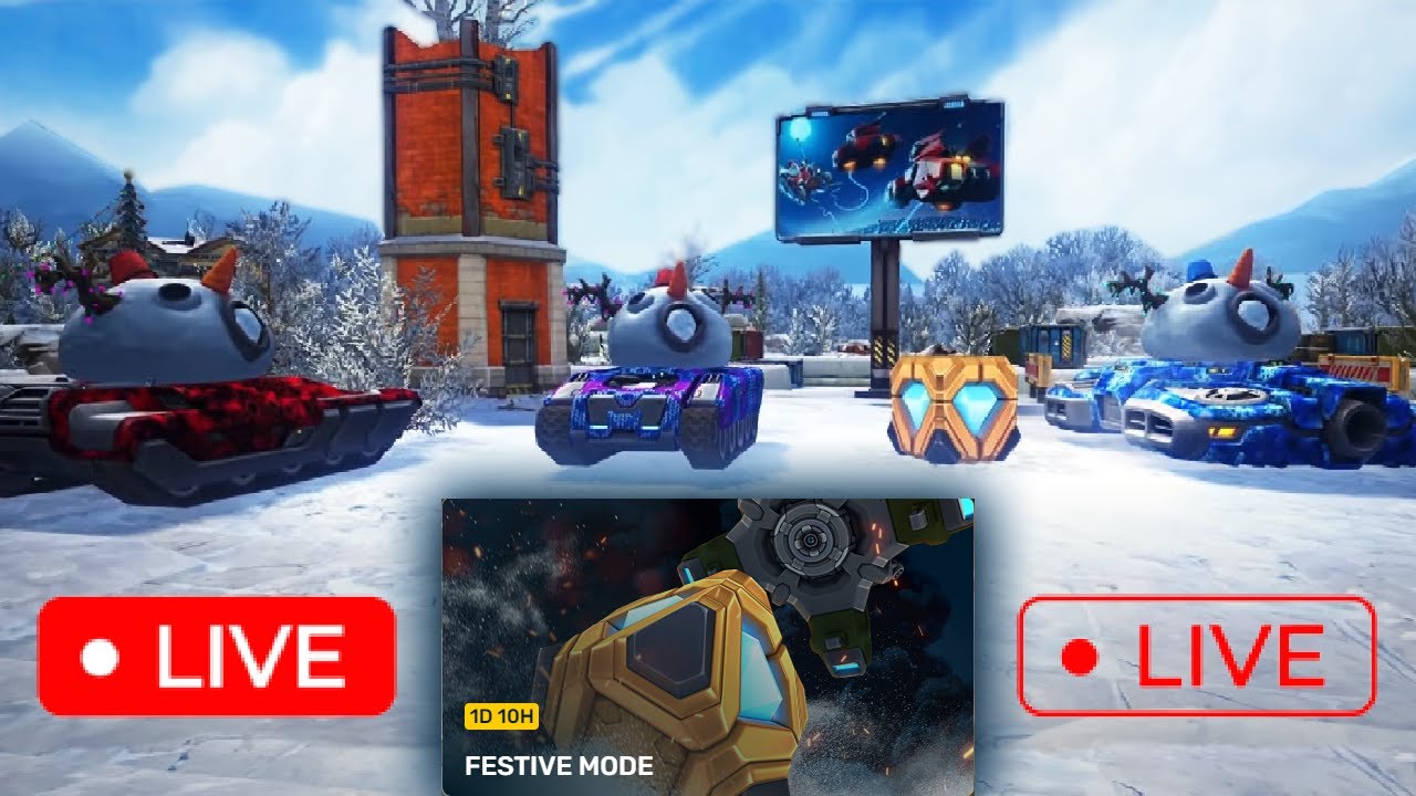 Merry Christmas! Tanki Online Playing Event Mode YouTube