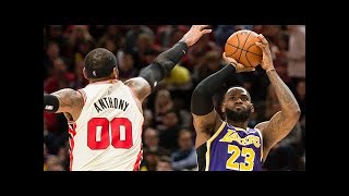 Game review: los angeles lakers vs. portland trail blazers i jan. 31,
2020